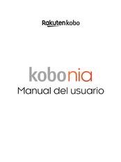 Rakuten Kobo Nia Guía De Usuario