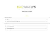 Easypix EasyPHONE EP5 Manual Del Usuario