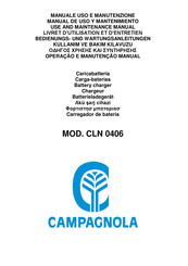 CAMPAGNOLA CLN 0406 Manual De Uso Y Manitenimiento