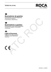 Roca TECNO 44-L Instrucciones De Instalación, Funcionamiento Y Mantenimiento