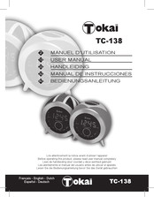 Tokai TC-138 Manual De Instrucciones