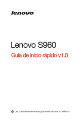 Lenovo S960 Guia De Inicio Rapido