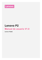 Lenovo P2 Manual De Usuario