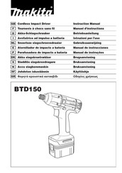 Makita BTD150 Manual De Instrucciones