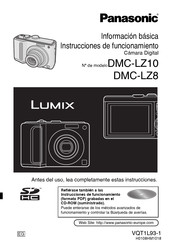 Panasonic LUMIX DMC-LZ10 Instrucciones De Funcionamiento