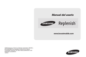 Samsung Replenish M580 Manual Del Usario