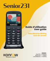 Konrow Senior 231 Guia Del Usuario