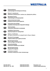 Westfalia 300 025 300 113 Instrucciones De Montaje
