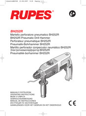 Rupes BH252R Manual De Instrucciones