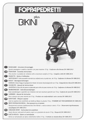 Foppapedretti BIKINI plus Manual De Instrucciones