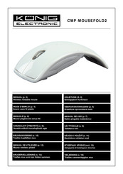 König Electronic CMP-MOUSEFOLD2 Manual De Uso