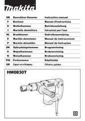 Makita HM0830T Manual De Instrucciones