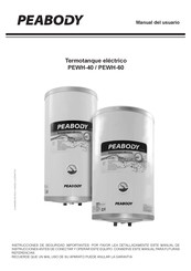 Peabody PEWH-40 Manual Del Usuario