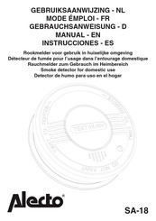 Alecto SA-18 Instrucciones