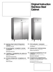 SCANCOOL GNH600STN Manual De Instrucciones