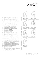 Axor Citterio 39455003 Instrucciones De Montaje