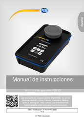 PCE CP Serie Manual De Instrucciones