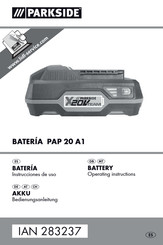 Parkside PAP 20 A1 Instrucciones De Uso