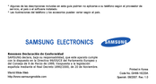 Samsung SGH-E390 Manual Del Usuario