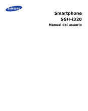 Samsung SGH-i320 Manual Del Usuario