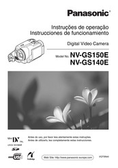 Panasonic NV-GS150E Instrucciones De Funcionamiento