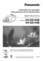 Panasonic NV-GS140E Instrucciones De Funcionamiento