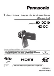 Panasonic HX-DC10 Instrucciones De Funcionamiento