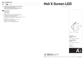 Deltalight HELI X SCREEN LED Serie Manual De Instrucciones