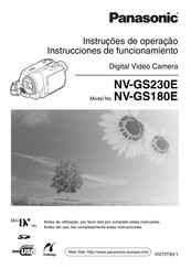 Panasonic NV-GS180E Instrucciones De Funcionamiento