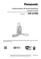 Panasonic HX-A100 Instrucciones De Funcionamiento