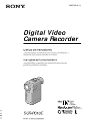 Sony DCR-PC10E Manual De Instrucciones