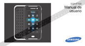 Samsung SGH-F700 Manual De Usuario
