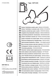 GGP ITALY SVP 40 B Manual De Instrucciones