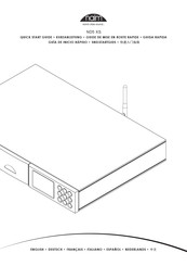 NAIM ND5 XS Guia De Inicio Rapido