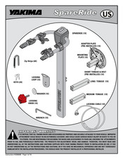 Yakima SpareRide Manual De Instrucciones