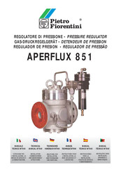 Pietro Fiorentini APERFLUX 851 Manual Tecnico