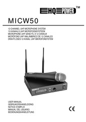 HQ-Power MICW50 Manual Del Usuario