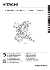 Hitachi C 8FSHE Instrucciones De Manejo