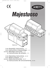 BORETTI Majestuoso Inbuilt Instrucciones De Funcionamiento