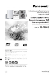 Panasonic SC-PM91D Instrucciones De Funcionamiento