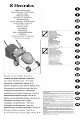 Electrolux RE460 D Manual De Uso