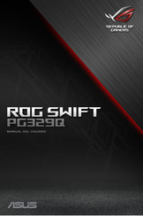 Asus ROG SWIFT PG329Q Manual Del Usuario