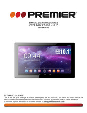 Premier ZETA TABLET Manual De Instrucciones