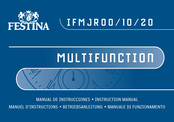 Festina IFMJR20 Manual De Instrucciones