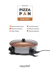 newchef PIZZA PAN NW407 Manual De Instrucciones