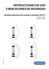 Pressol 12 963 Instrucciones De Uso E Indicaciones De Seguridad