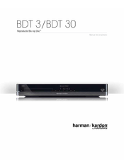 Harman Kardon BDT 30 Manual Del Propietário