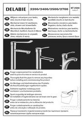 Delabie 2700 Manual Del Usuario