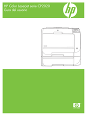 HP Color LaserJet CP2020n Guia Del Usuario