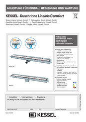 KESSEL Linearis Comfort 45600.86 Instrucciones De Instalación, Funcionamiento Y Mantenimiento